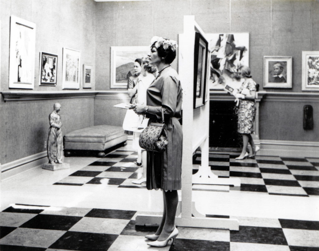 The Gallery during the Doon School of Fine Arts c. 1950s