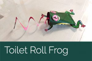 Toilet Roll Frog