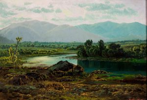 Homer Watson c.1880 "Untitled (Quimby Summer Landscape)"