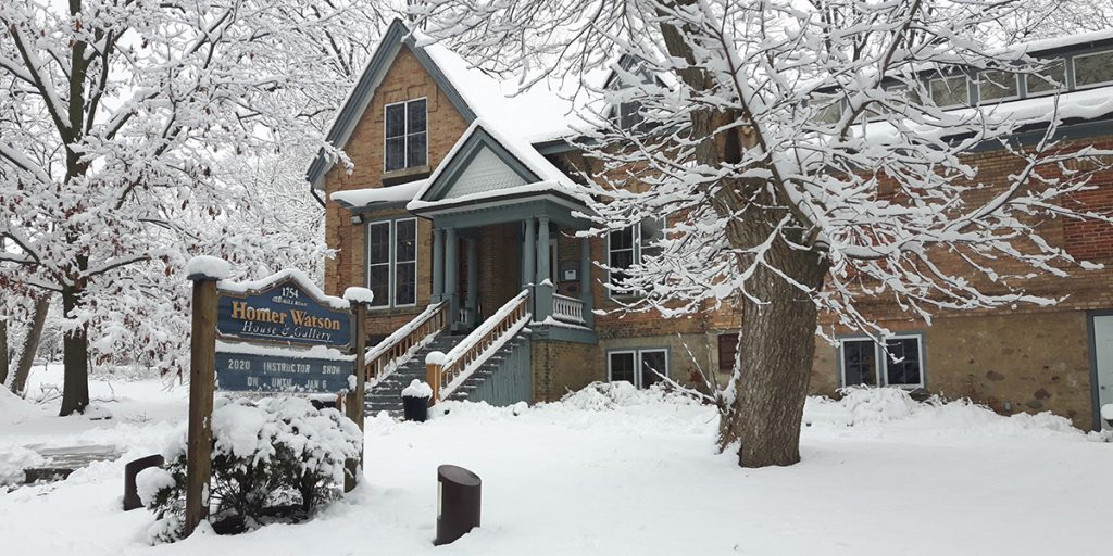 Homer Watson House in Winter