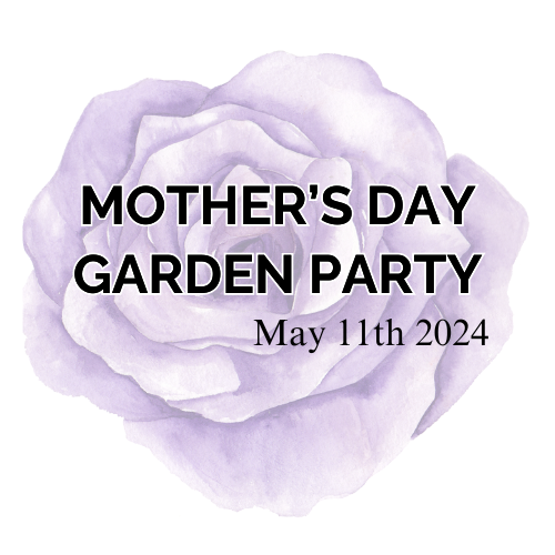 Logo for Mother's Day Garden Party